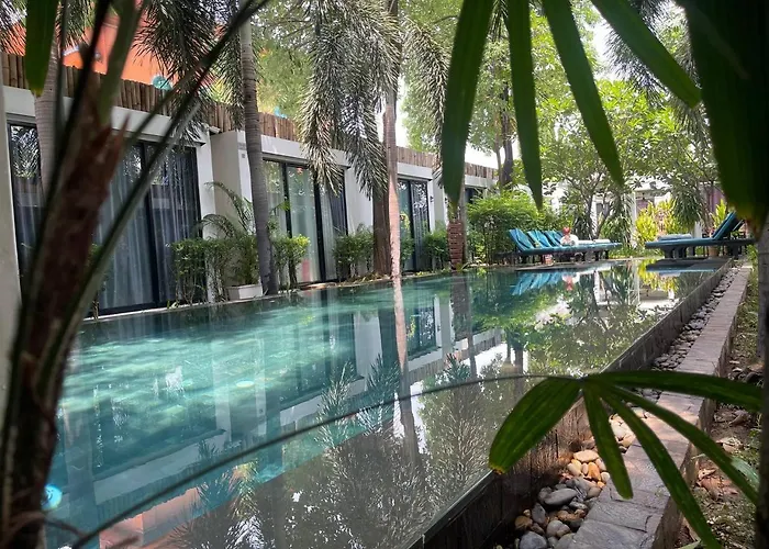 Nocleg ze śniadaniem Compact Unique Villa-three Bedroom- Angkor