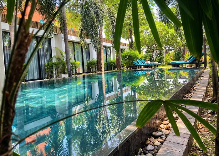 Compact Unique Villa-three Bedroom- Angkor Nocleg ze śniadaniem