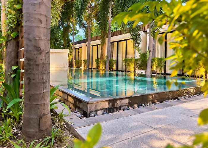 Compact Unique Villa-three Bedroom- Angkor Nocleg ze śniadaniem