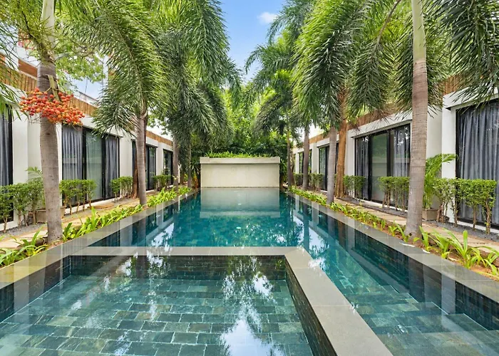 Compact Unique Villa-three Bedroom- Angkor Nocleg ze śniadaniem